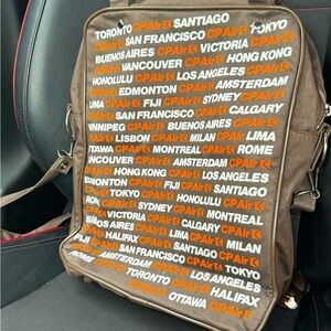 Vintage 1986 Expo CP AIR Bag/Purse